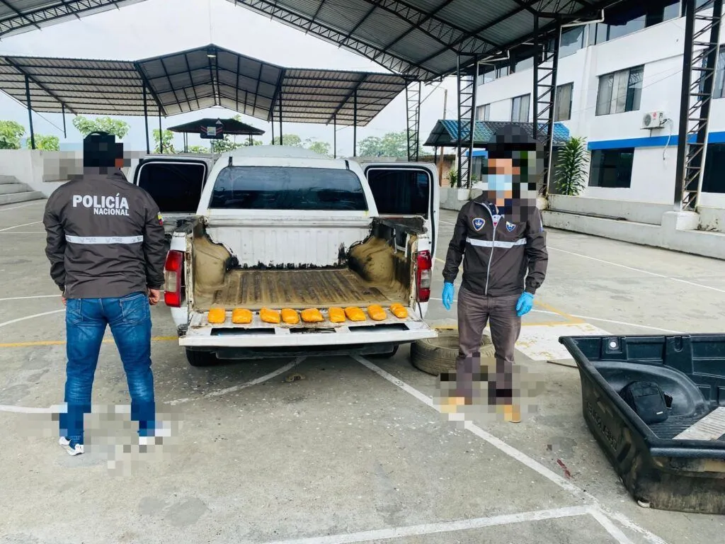 Droga a gran escala fue incautada en el Control Integrado de Mera