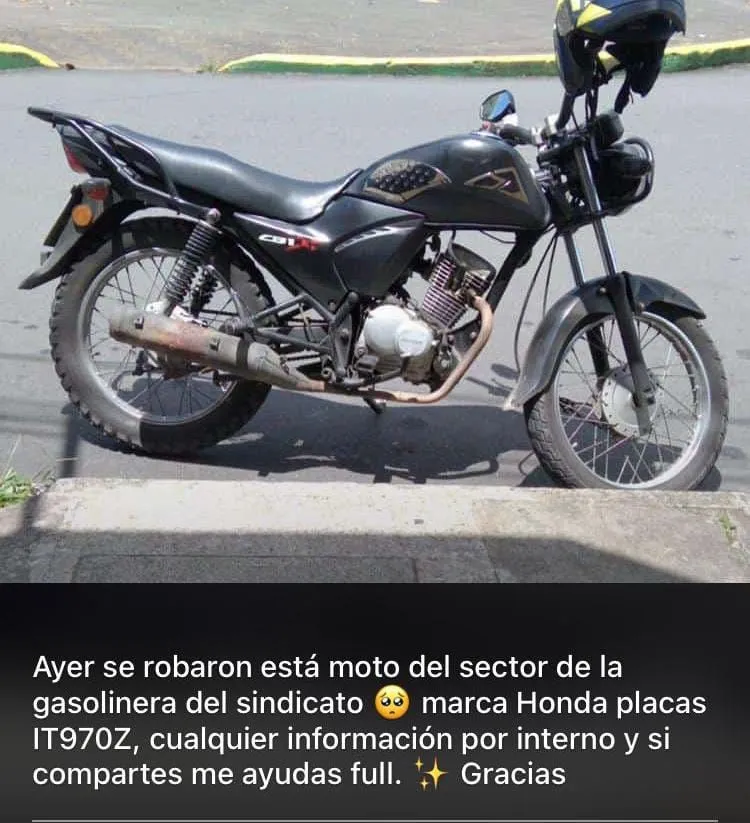 Roban una moto de un ciudadano en Puyo