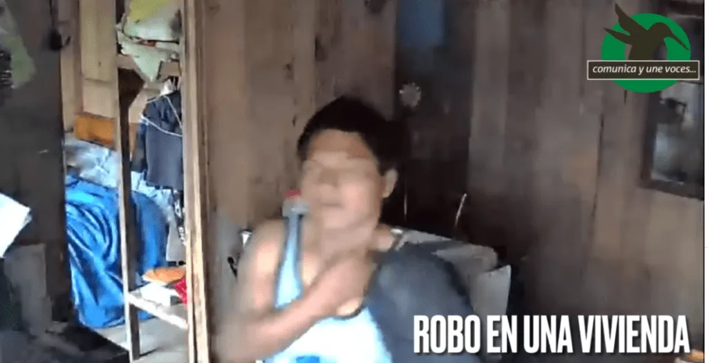 Vídeo de robo de una vivienda en la vía a la Tarqui en Puyo