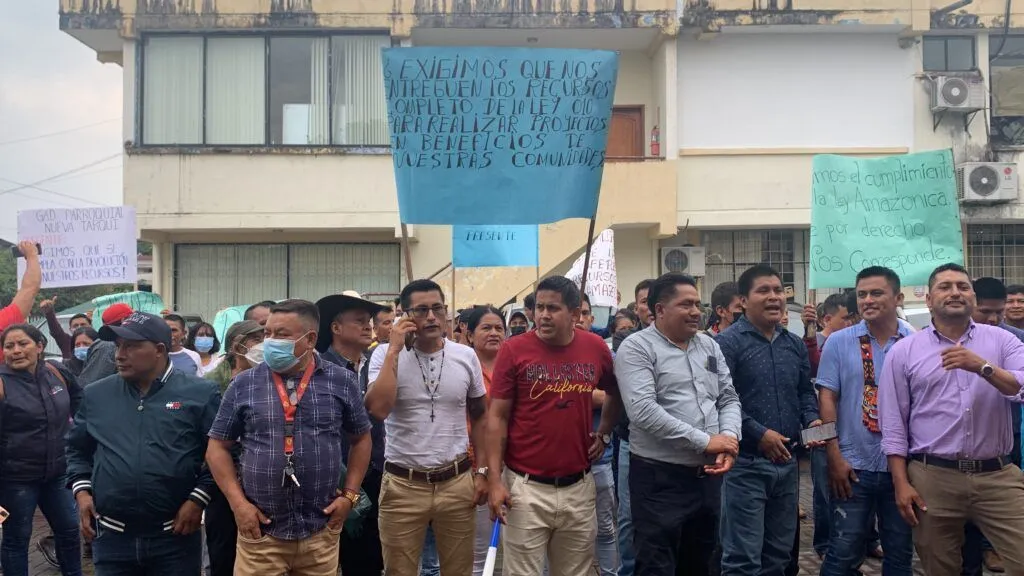 CONAGOPARE de Morona Santiago pone en "Jaque" a Paguay Secretario Técnico de la Amazonia