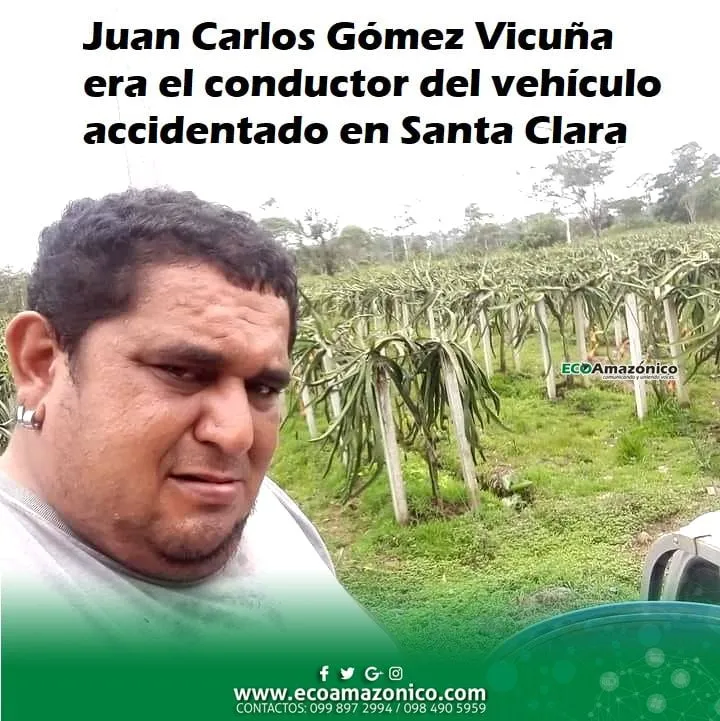 Chofer de volquete accidentado en la vía al Tena era de Palora