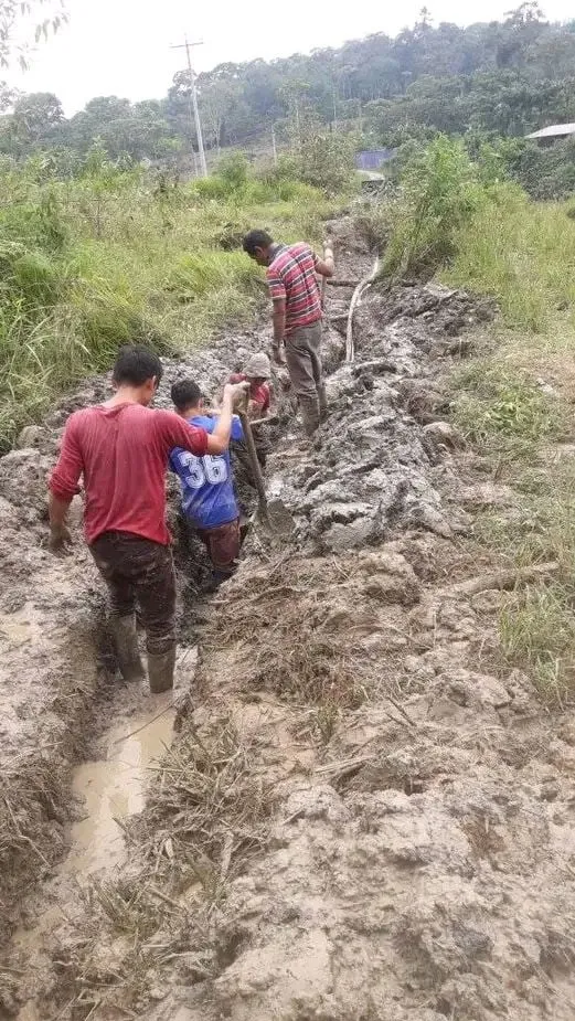 Canelos sin Agua ya varios meses y las autoridades no hacen nada.
