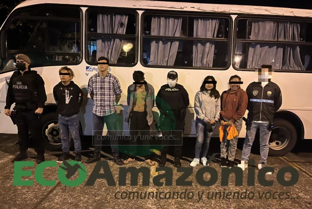 Desarticulan banda dedicada al expendio de droga en Puyo