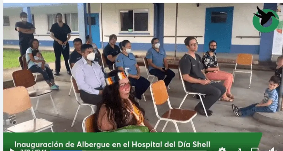 Se inaugura albergue en Hospital Shell