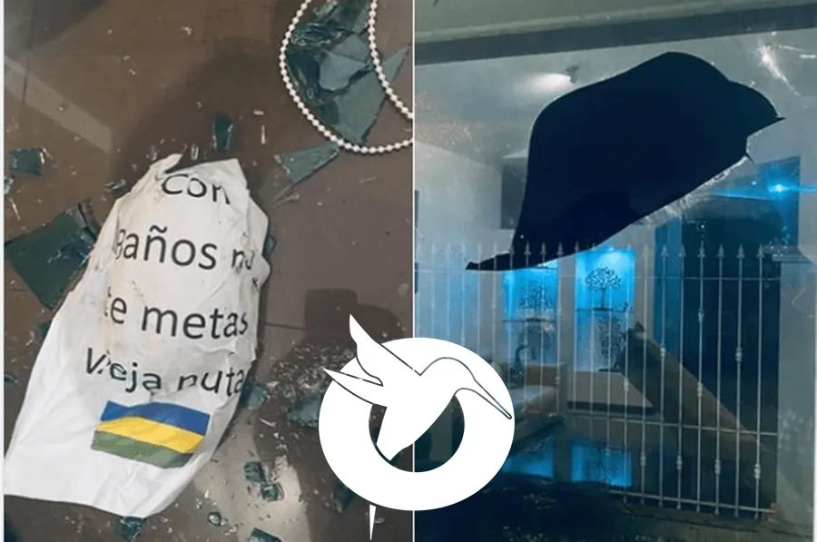 Atentado en la vivienda de Alexandra Zambrano