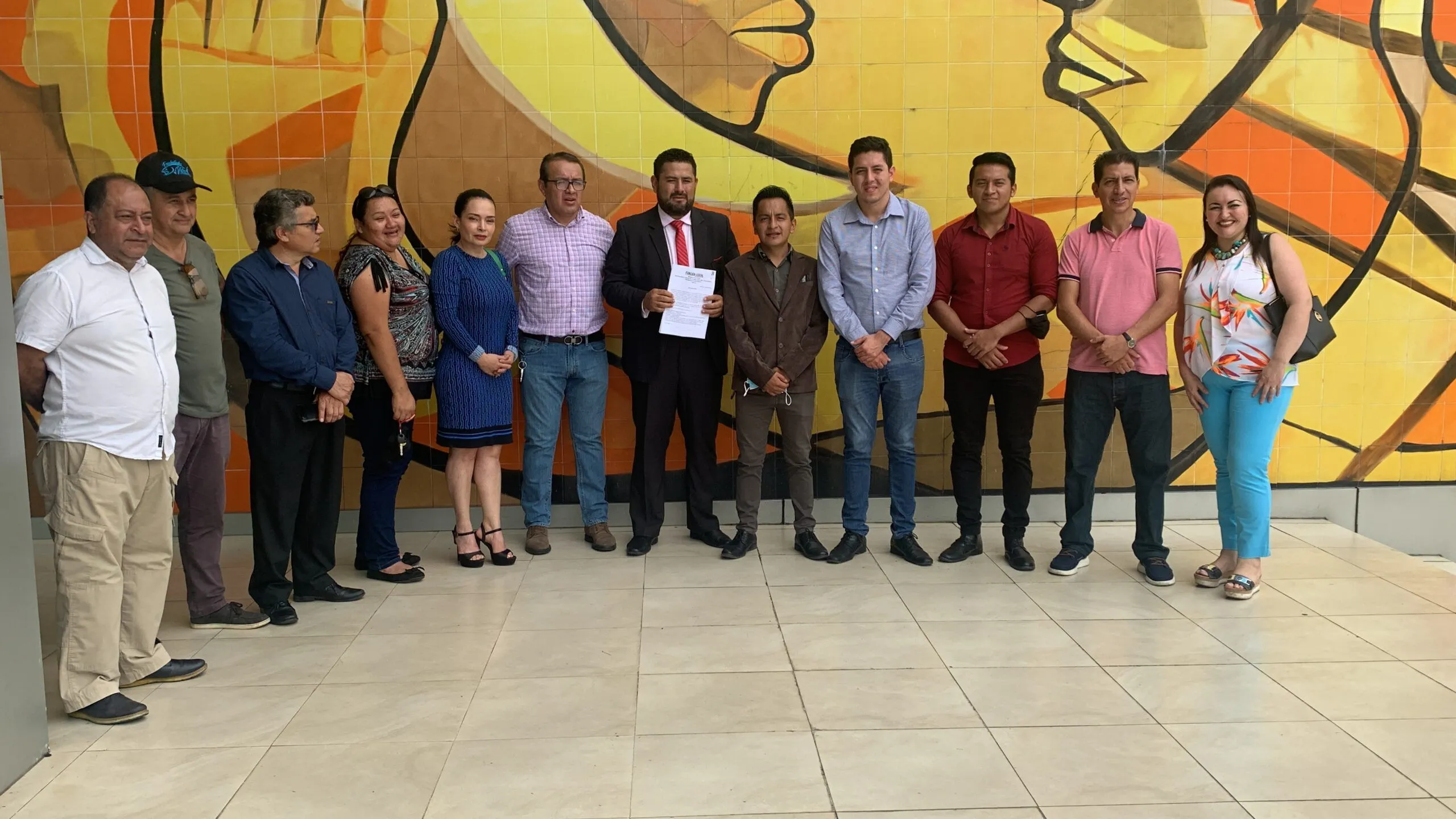 Presentación de Acción de Protección en contra de la "Caminata de Fe" de Baños
