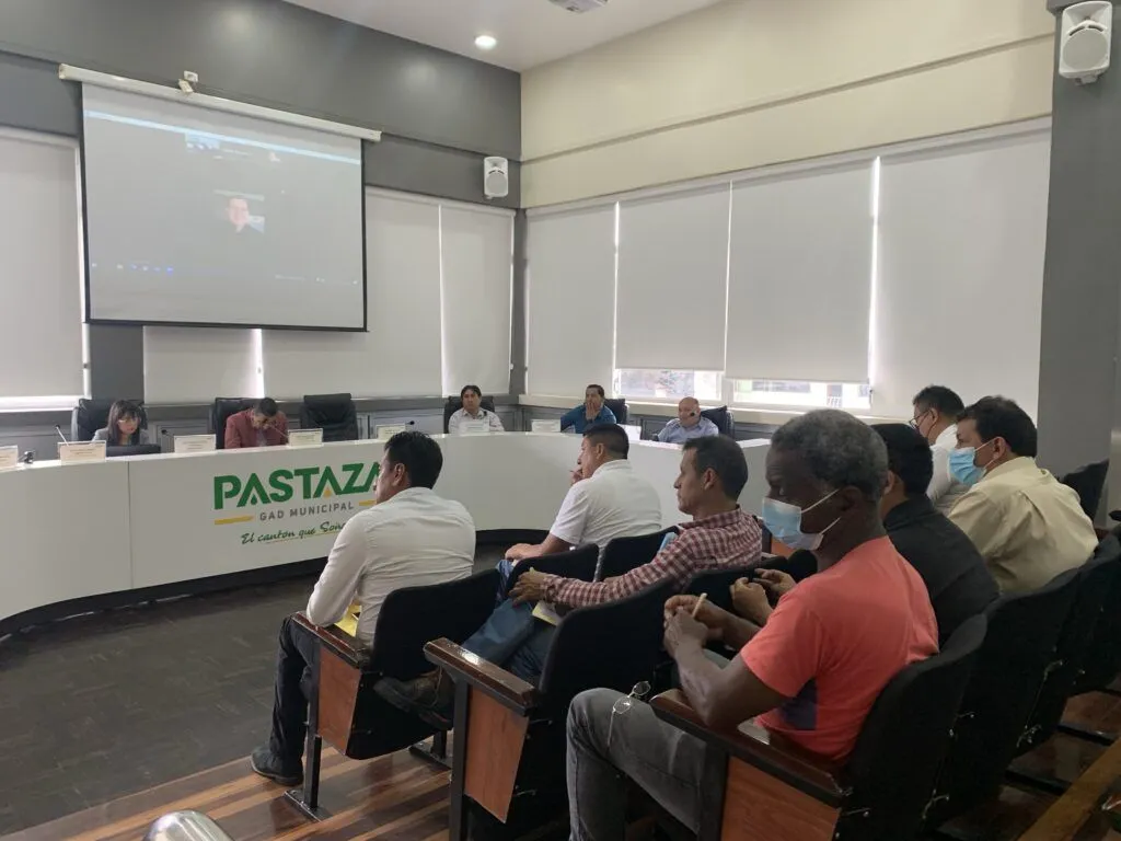 Fuertes declaraciones del los presidentes de los GADs al Alcalde de Puyo