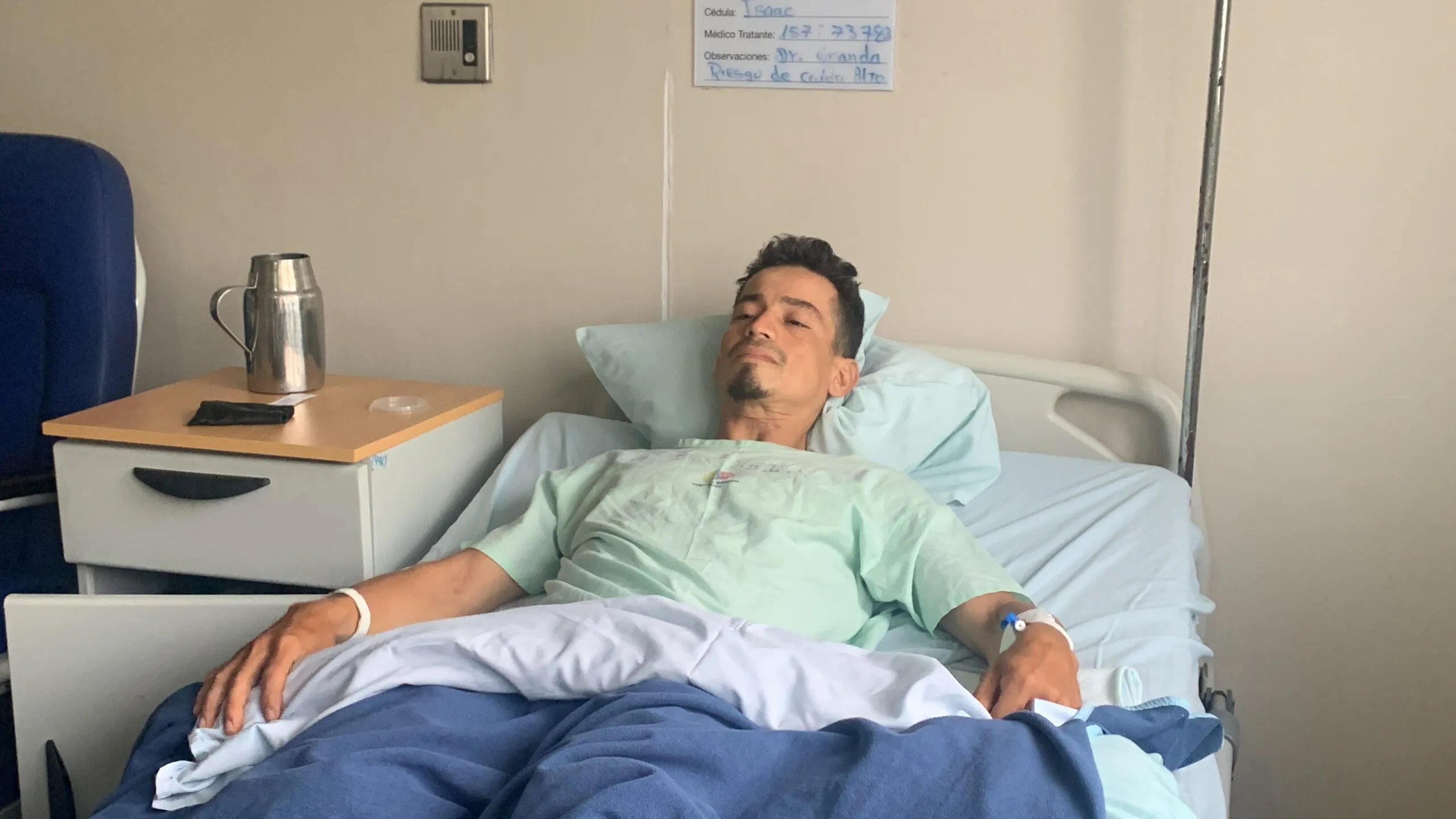 Joven sobre un accidente con un patrullero en Puyo