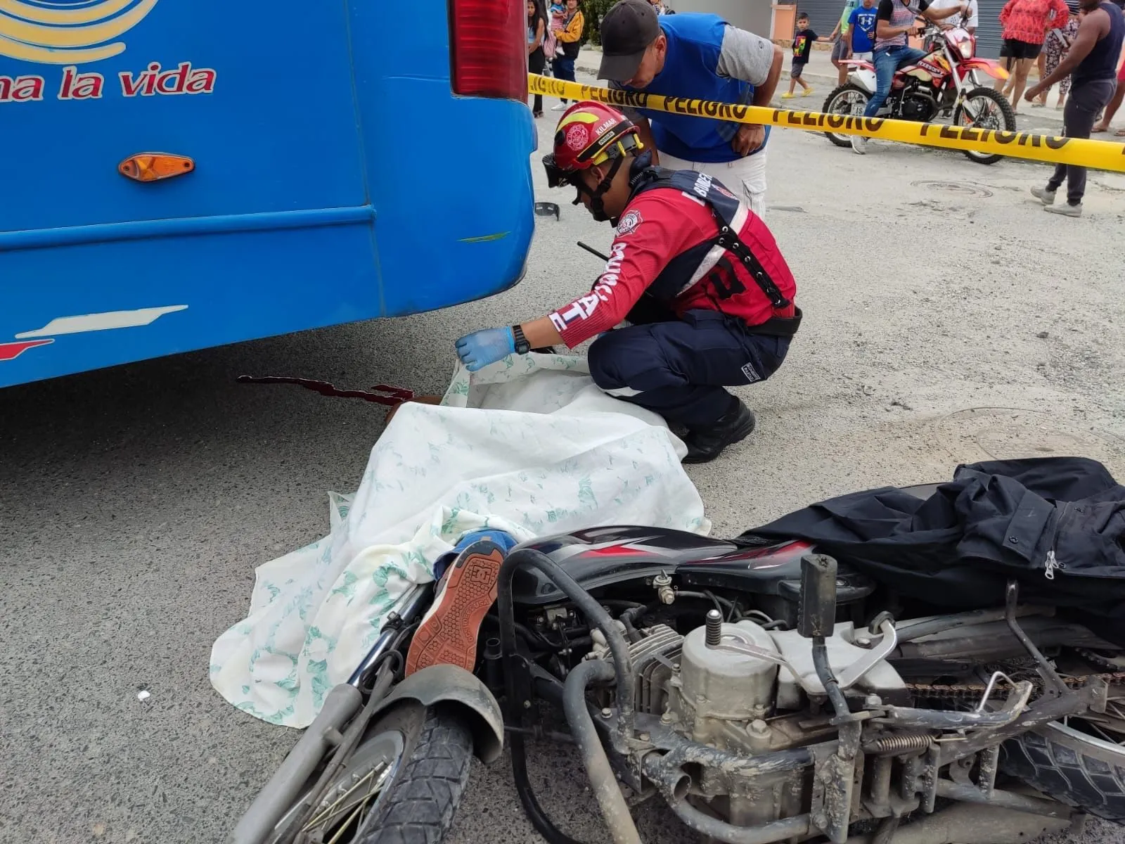 Fatal accidente de tránsito en el Barrio el Recreo