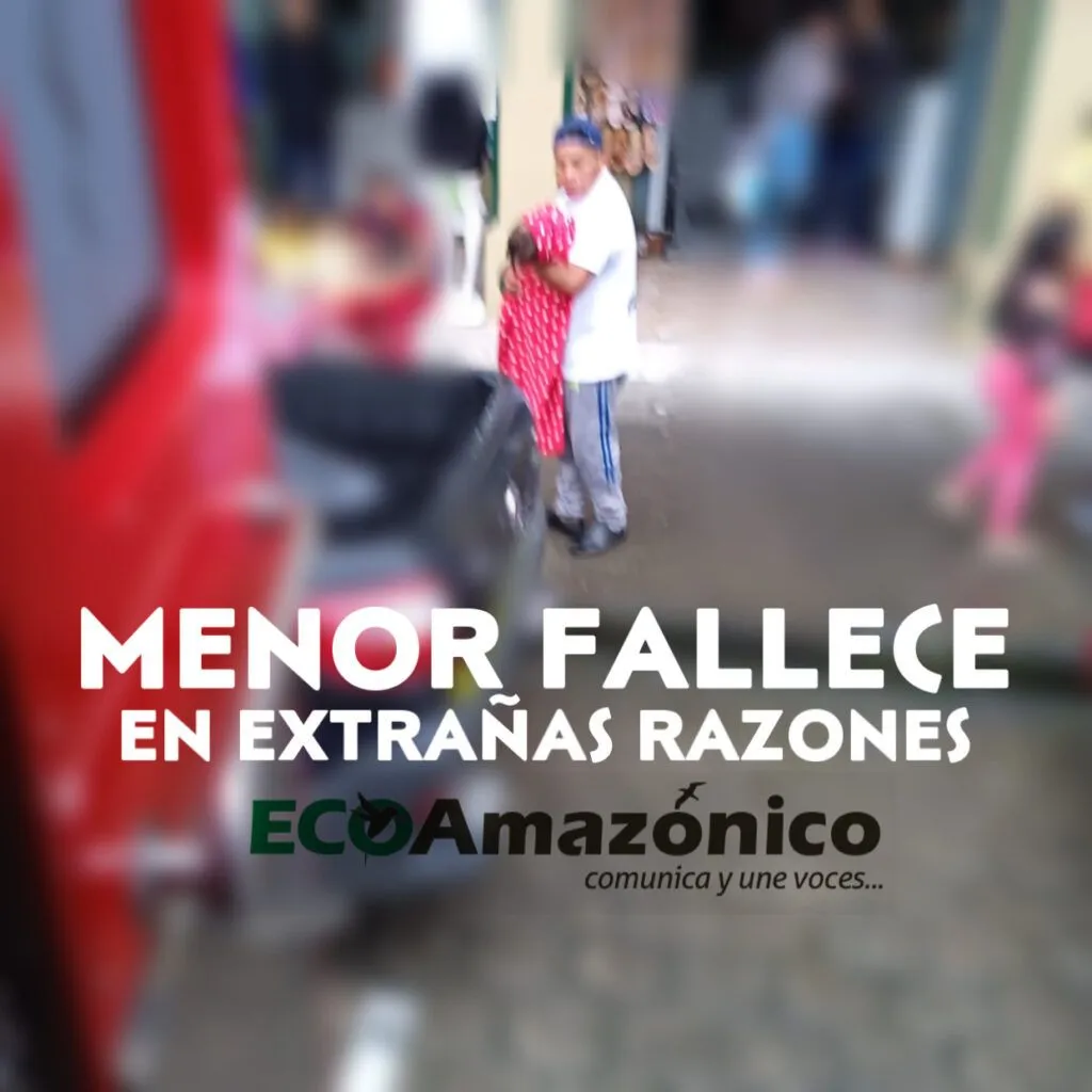 Menor de un año fallece por extrañas razones