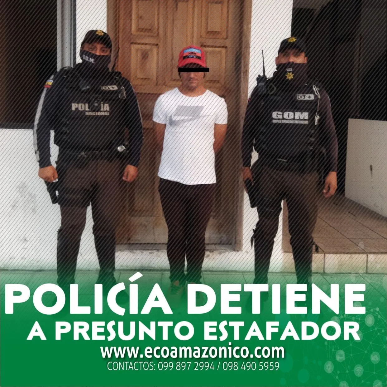 Detienen a presunto estafador en Puyo