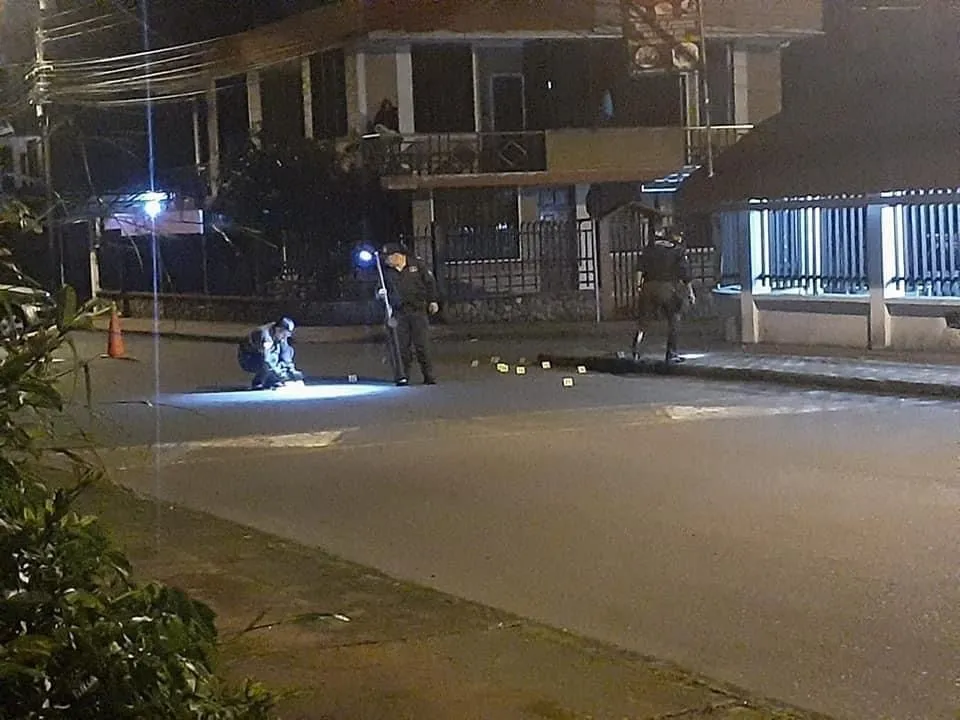 31 disparos en las calles Severo Vargas y Tungurahua en Puyo