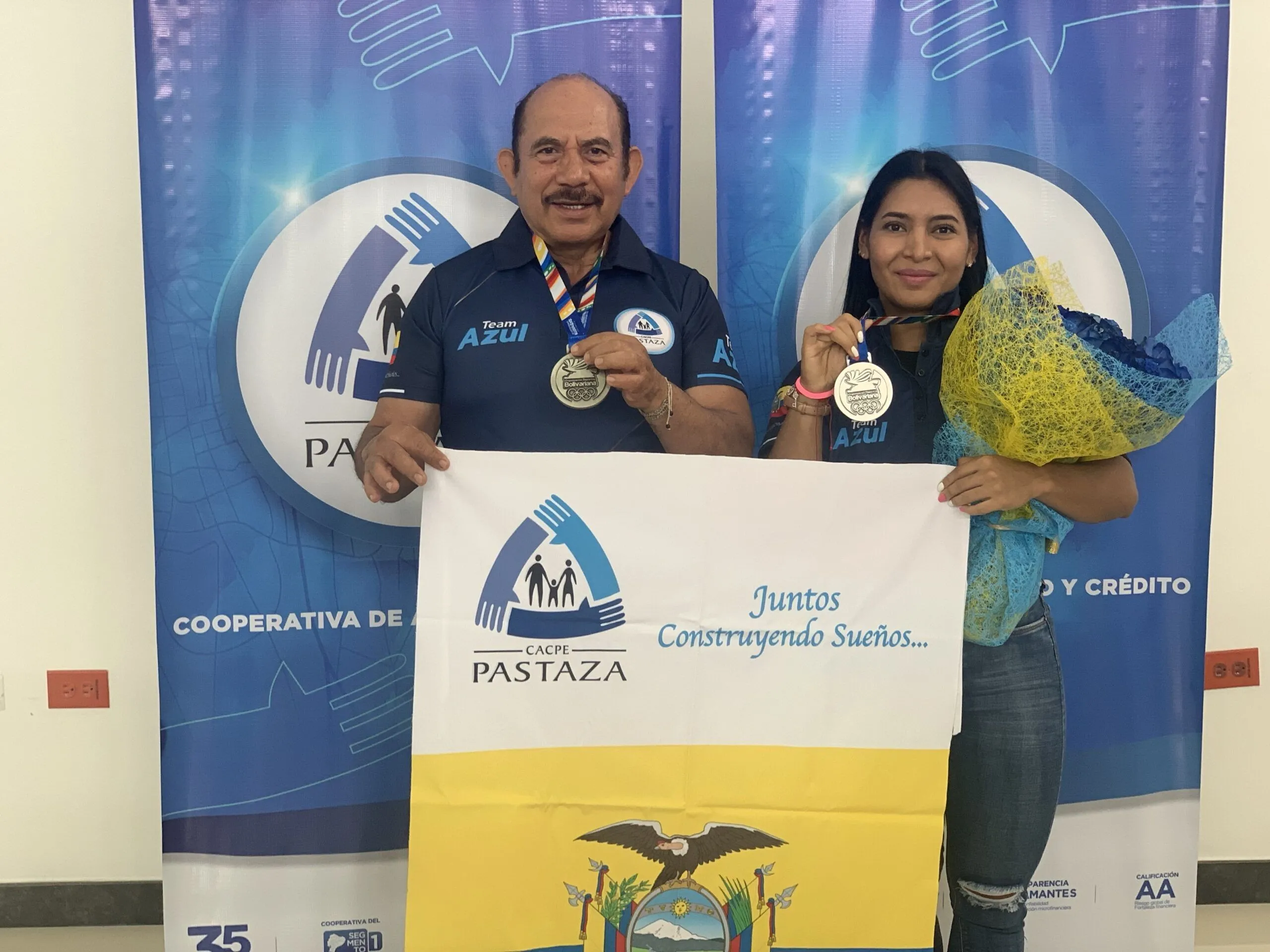 CACPE felicitó a Jénifer Hernández por sus triunfos en Colombia