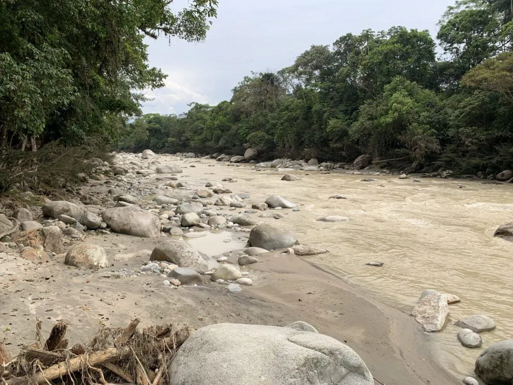 Afectaciones por posible represamiento del río Piatúa