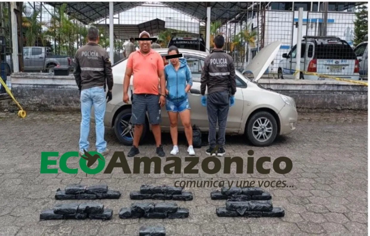 Policía de Pastaza decomisa 32.636 gramos de cocaína, denominación de "Gran Escala"