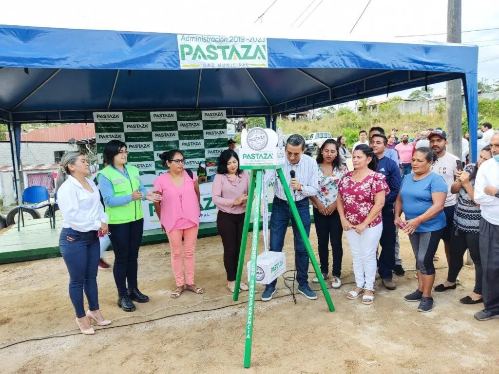 Inicio de los trabajos para dotar de agua al Paico