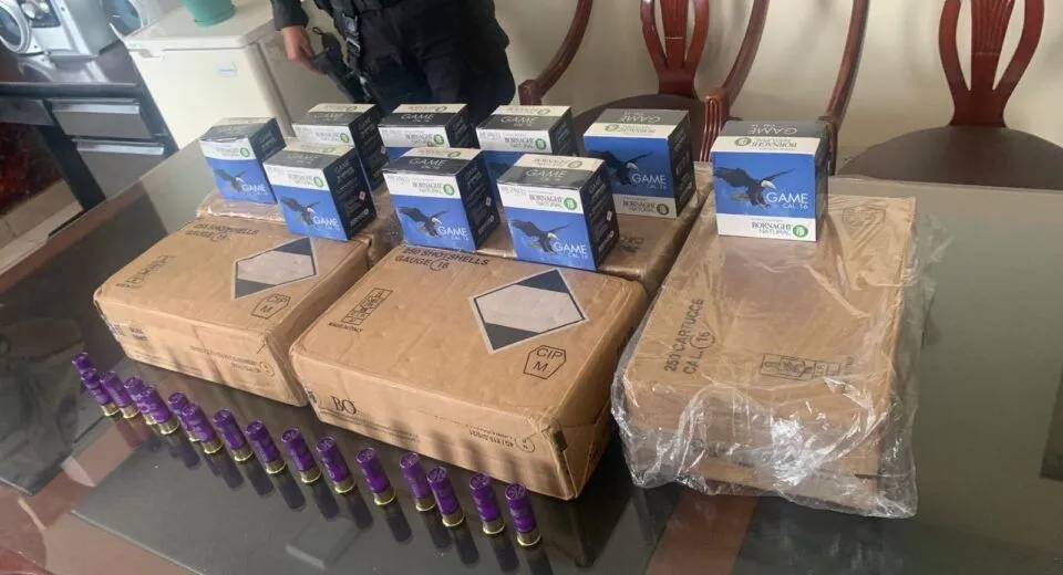 Decomisan 1475 cartuchos calibré .16 para carabinas artesanales en Pastaza