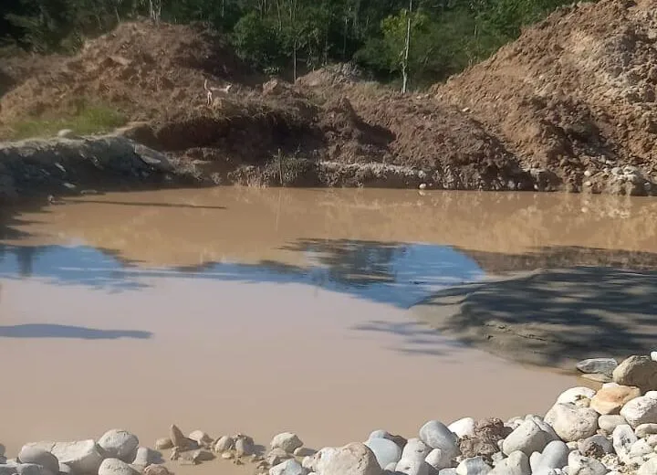 Denuncian minería ilegal en Arajuno