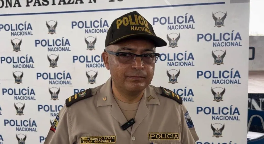 Comandante da un informe sobre la seguridad de Pastaza a la ciudadanía