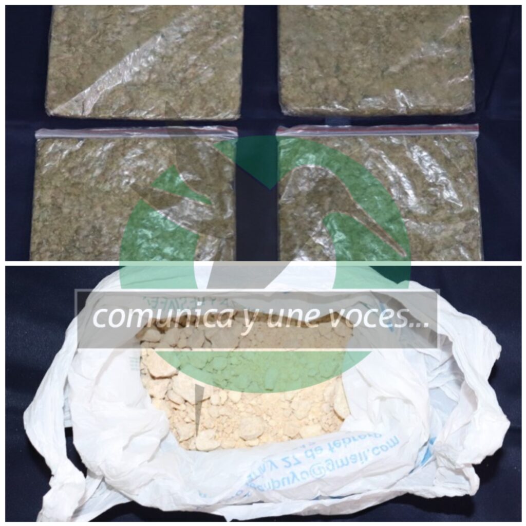 Droga encontrada en la habitación con la fallecida