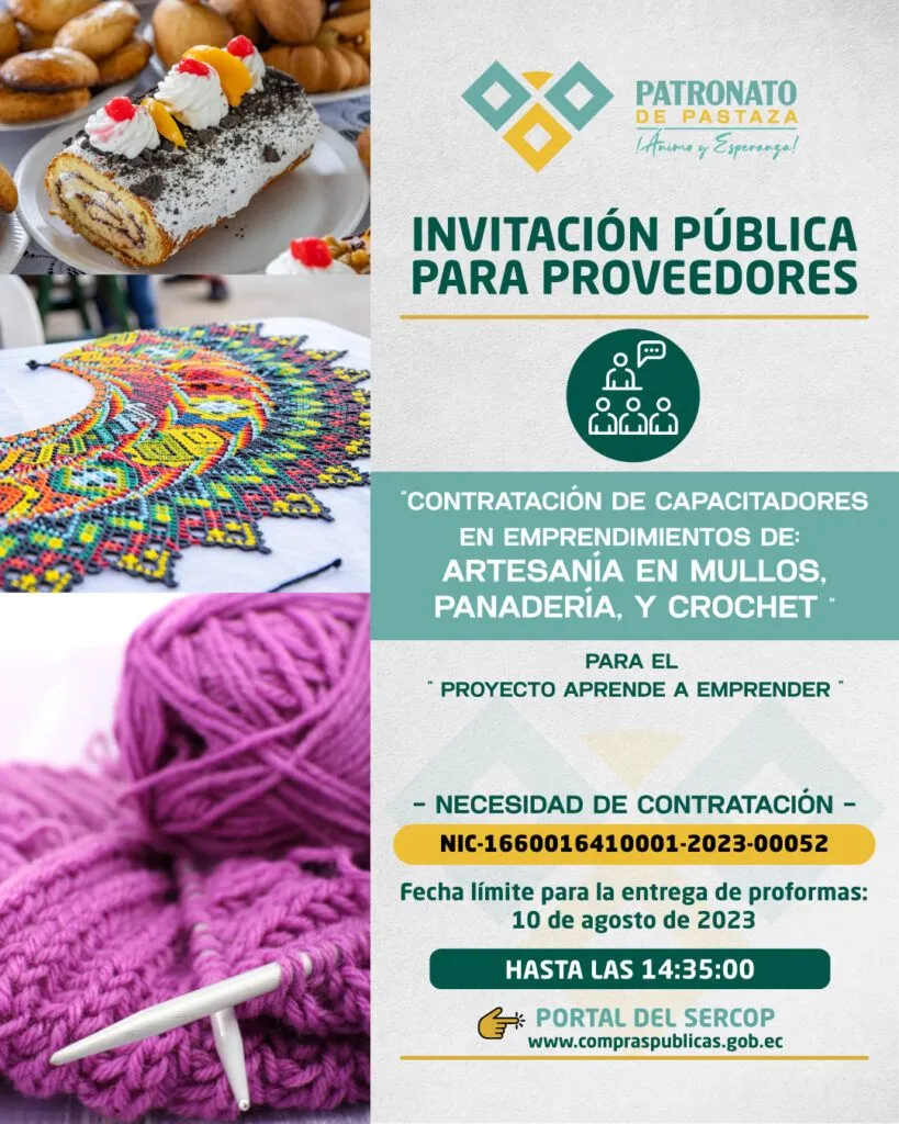 Patronato invita a proveedores a participar
