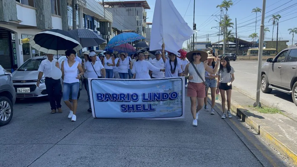 Marcha por la seguridad se dio en Shell