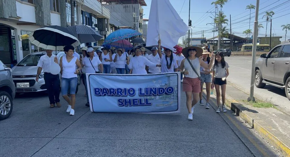 Marcha por la seguridad se dio en Shell