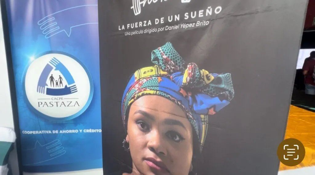 Película "La fuerza de un sueño" de Neysi Dajomes se presenta en Puyo