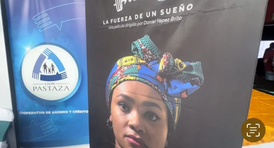Película "La fuerza de un sueño" de Neysi Dajomes se presenta en Puyo