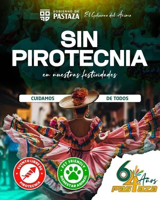 Por fin unas una fiestas libre de pirotecnia