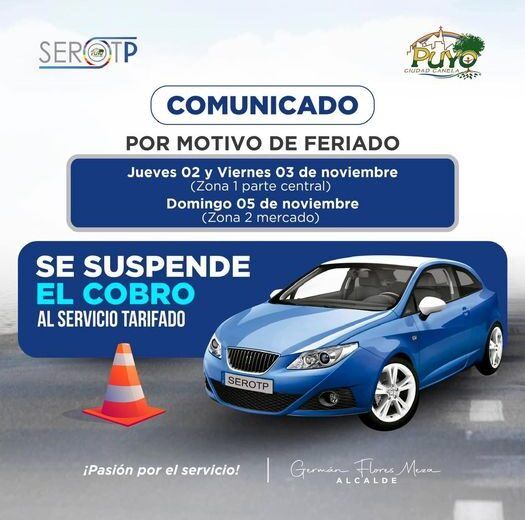 El Sistema de Estacionamiento Rotativo Tarifado