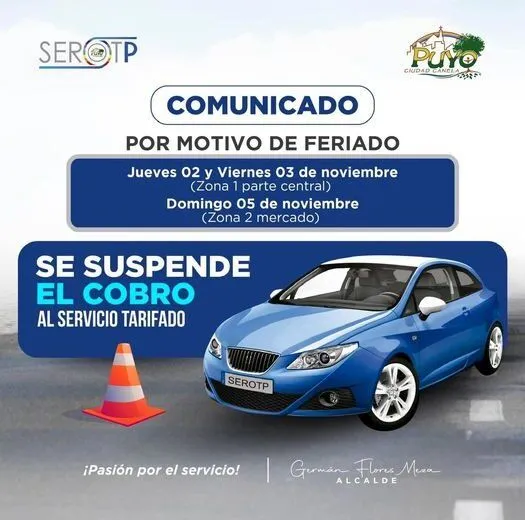 El Sistema de Estacionamiento Rotativo Tarifado