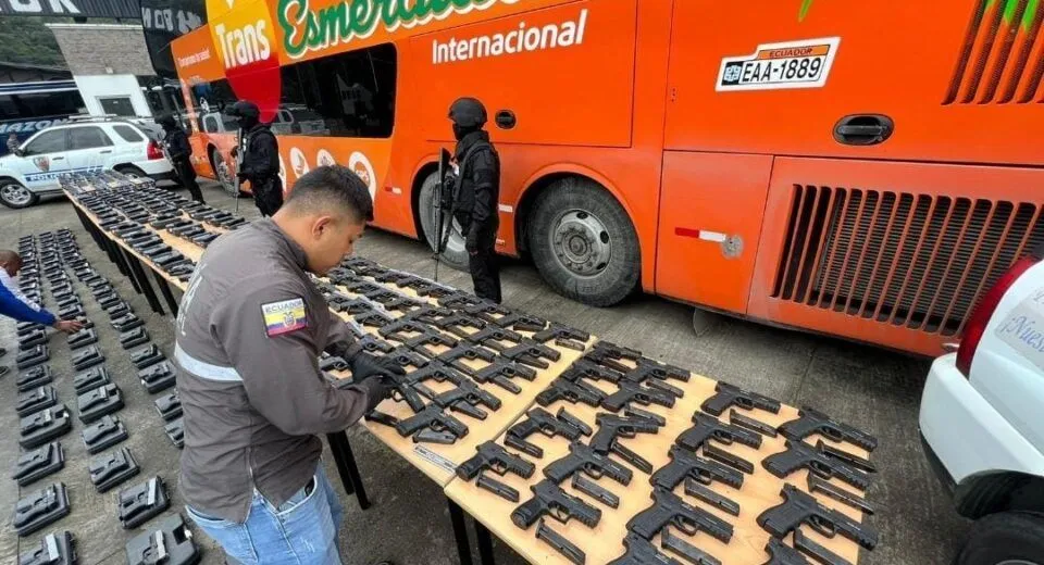288 armas decomisadas en Napo