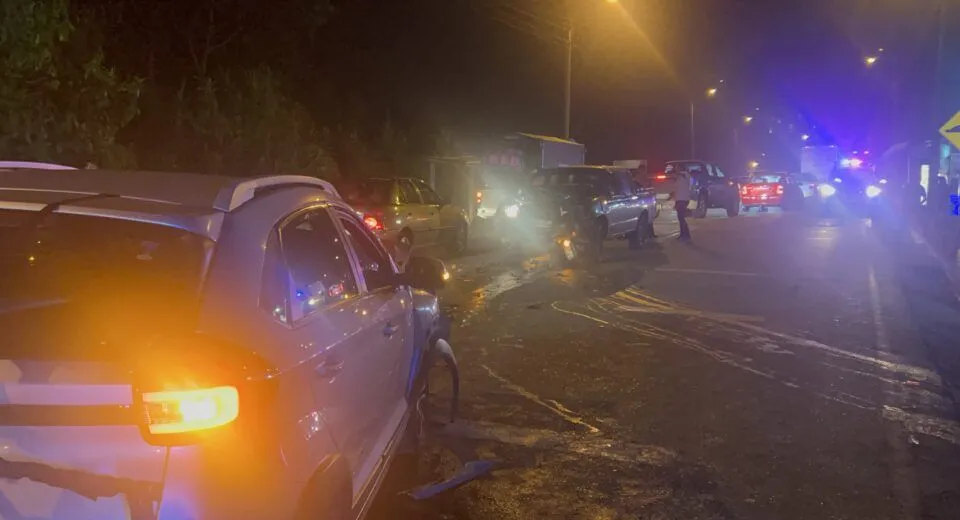 Accidente de tránsito en la vía a Fatima
