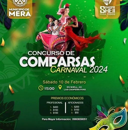El carnaval lo vivimos en Mera-Comparsas