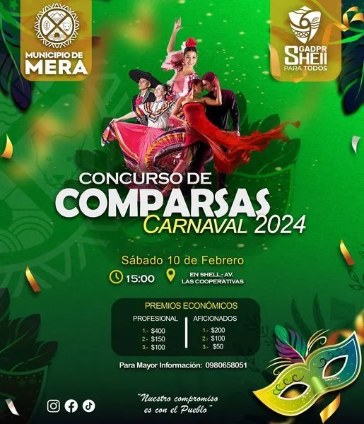 El carnaval lo vivimos en Mera-Comparsas