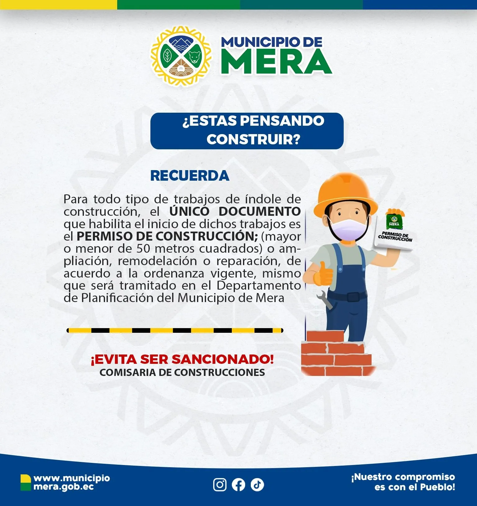 Municipio de Mera-COMUNICADO