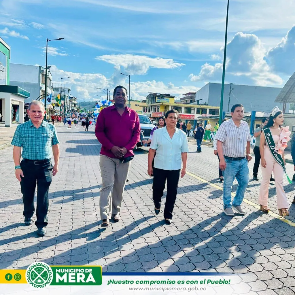 Alcalde participa de las festividades de Puyo