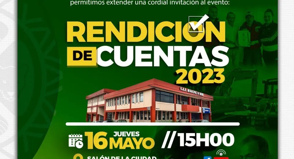 Rendición de Cuentas del Municipio de Mera