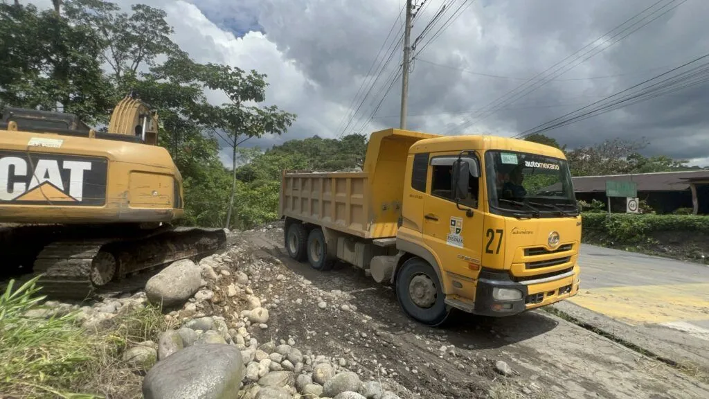 Inicio de trabajos de estabilización del puente de Bellavista en Pastaza