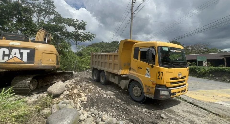 Inicio de trabajos de estabilización del puente de Bellavista en Pastaza