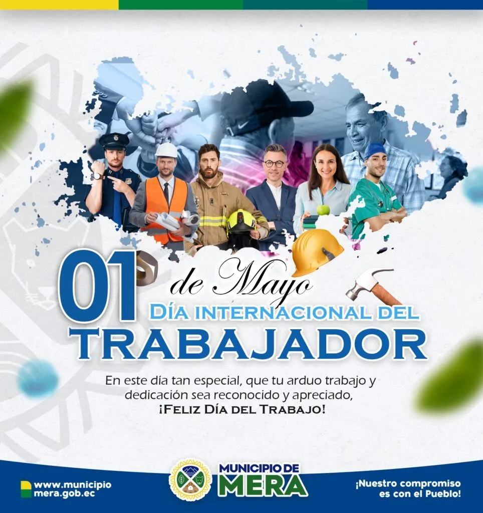 Municipal de Mera saluda por el Día del Trabajador