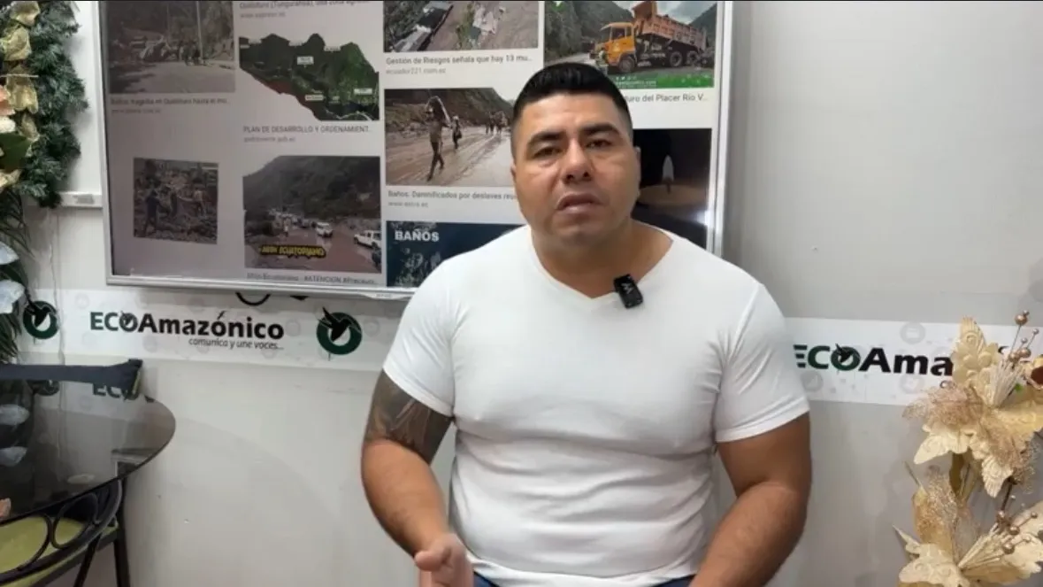 Gobernador de Pastaza aclara situación y establece medidas vía Puyo Baños